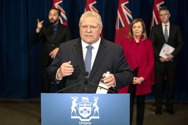 Doug Ford's handling of the pandemic draws praise from friends and ...