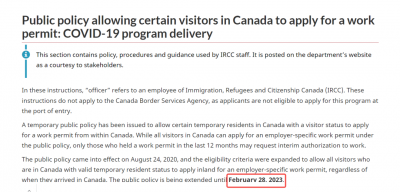 加拿大境内旅游签转工签又延期，访客也能变永居！