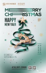 枫华传媒集团祝圣诞快乐！新年快乐！
