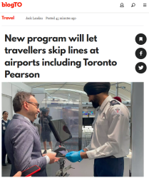 加拿大政府宣布机场提供更快安检!符合条件的旅客将免于排队!