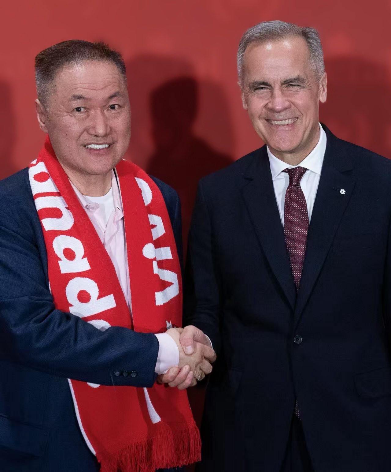 加中贸易促进会会长陆炳雄受邀出席加拿大总理马克·卡尼见面会