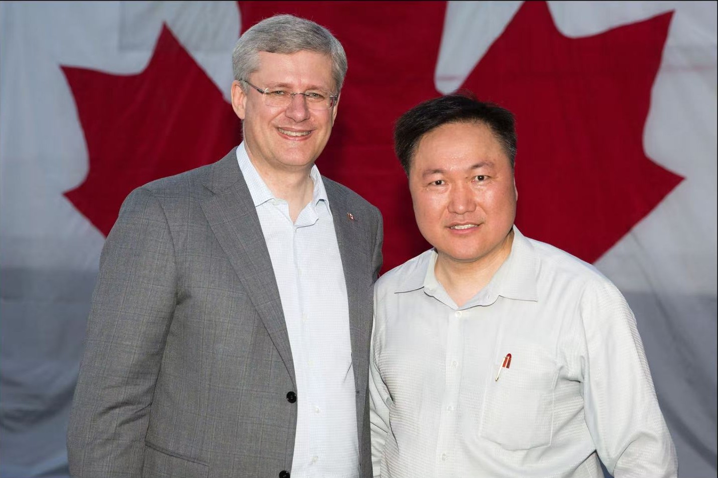 加中贸易促进会会长陆炳雄受邀出席加拿大总理马克·卡尼见面会