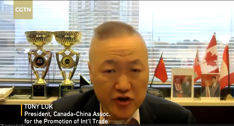 加中高层对话重启!陆炳雄接受中国环球电视台独家专访