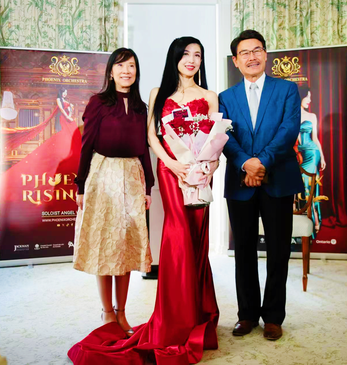 中西方音乐融合之美,卓越的里程碑-Angel Wang与加拿大凤凰交响