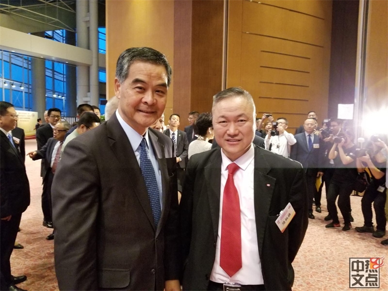 加拿大香港社团联合会会长陆炳雄受邀出席 香港回归28周年庆典晚