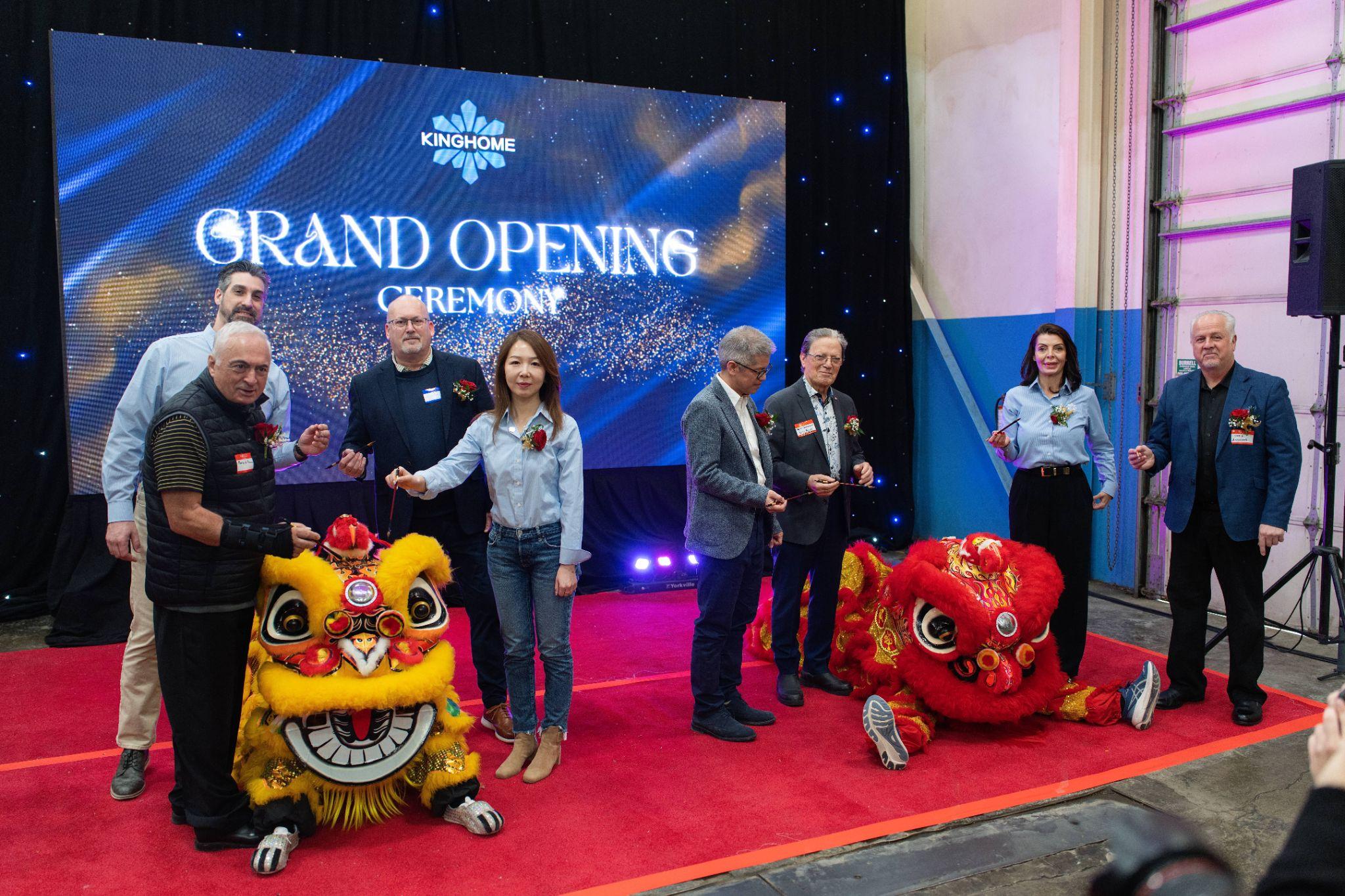 KINGHOME加拿大总部盛大开幕暨产品发布会成功举行