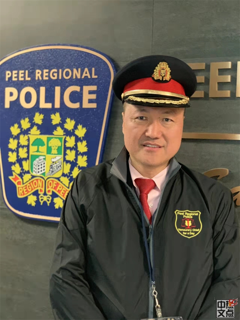 香港航空团荣誉少校陆炳雄三次获邀参与皮尔区警察局警察总长体验