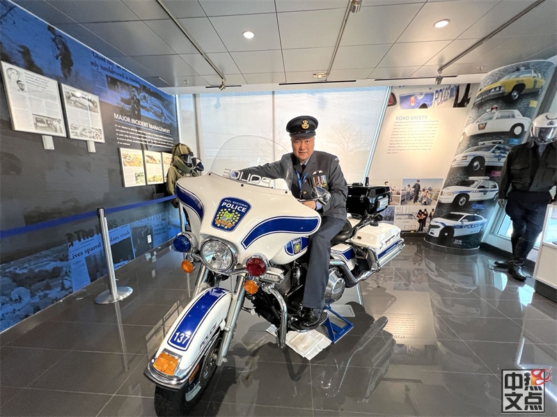 香港航空团荣誉少校陆炳雄三次获邀参与皮尔区警察局警察总长体验