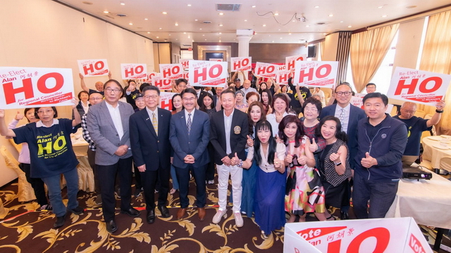 何胡景Alan Ho感谢各社区领袖推荐重申竟选施政五大方向